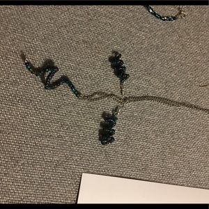 Homemade necklace and earrings